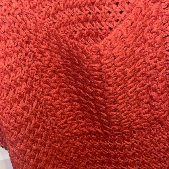 Evy’s Tree The Eden Size 1X Burnt Orange Mid Length Open Front Sweater - Picture 4 of 5